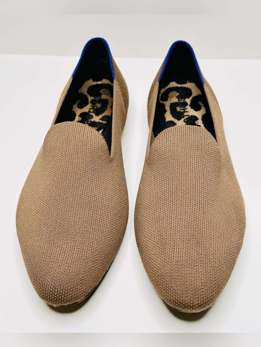 Rothy's The Almond Loafer In Portobello Brown Tan Taupe Shoe Flat - Picture 5 of 16